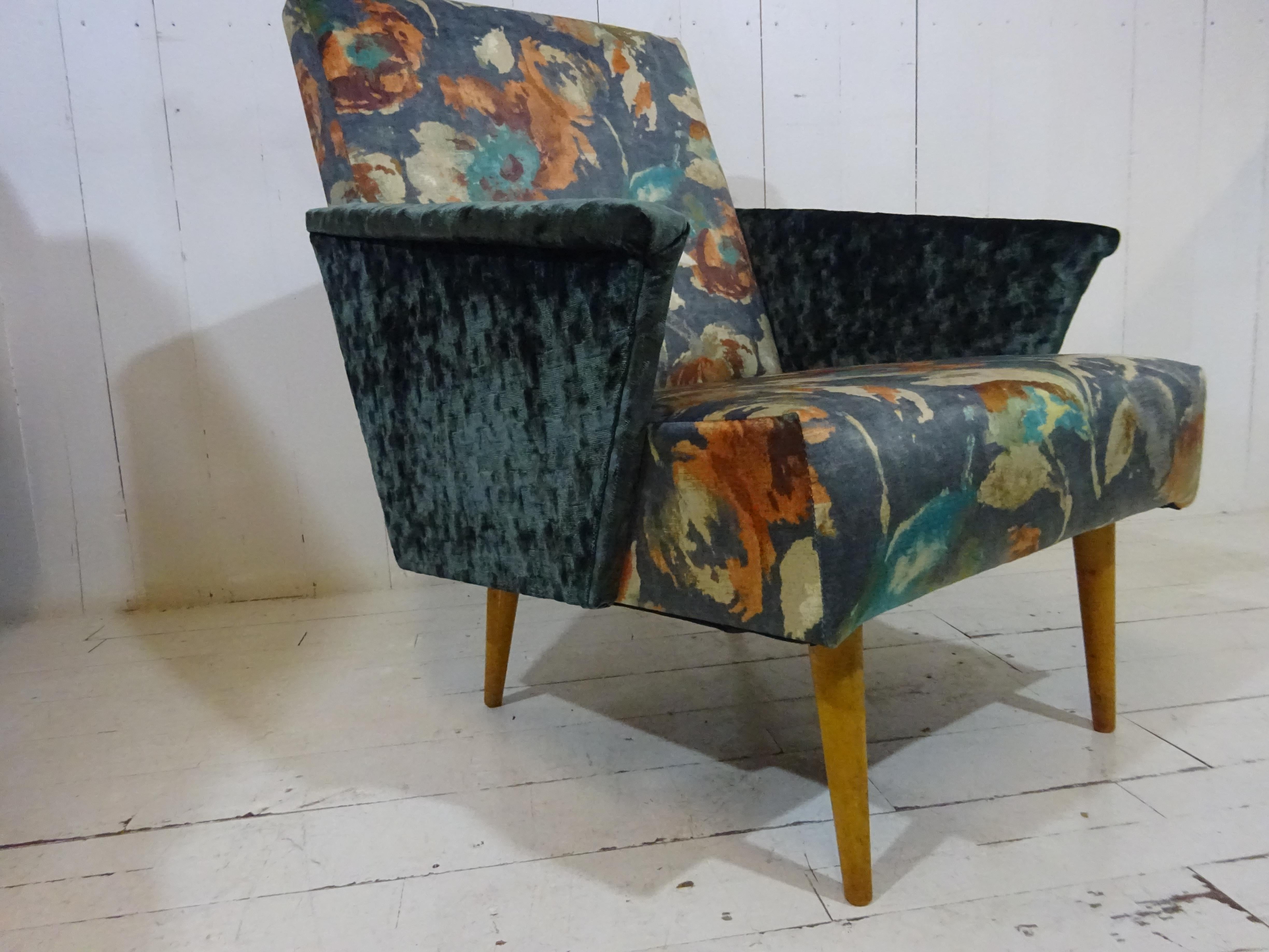 Czech Stunning 1960's Lounge Chair, Limited Edition For Sale