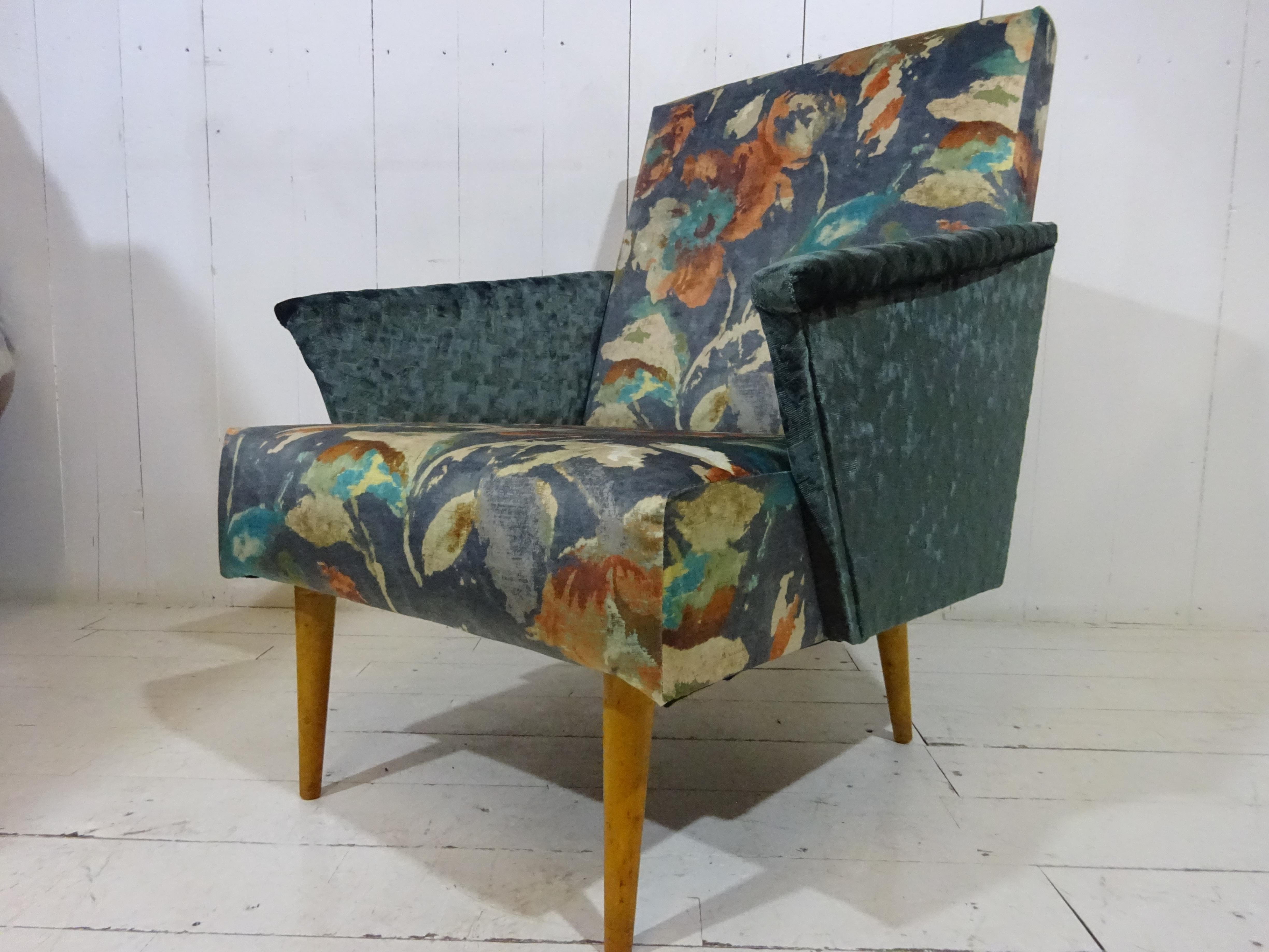 Stunning 1960's Lounge Chair, Limited Edition For Sale 1