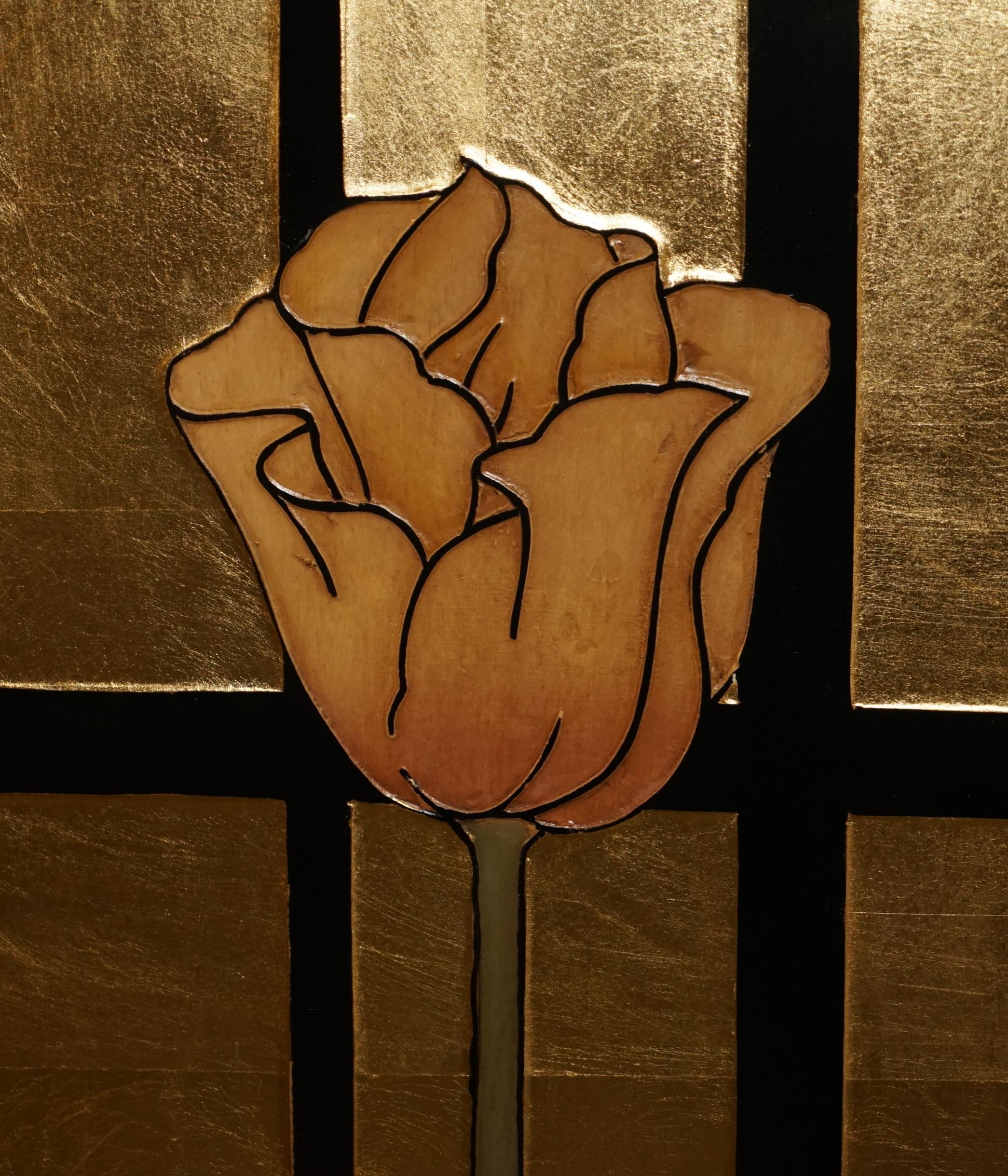 Stunning 1970s Fournier Paris Giltwood Room Divider from Liberty's London 7