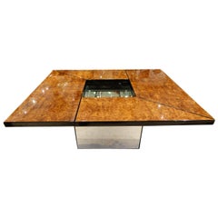 Stunning 1970s French Coffee Table, Paul Michel