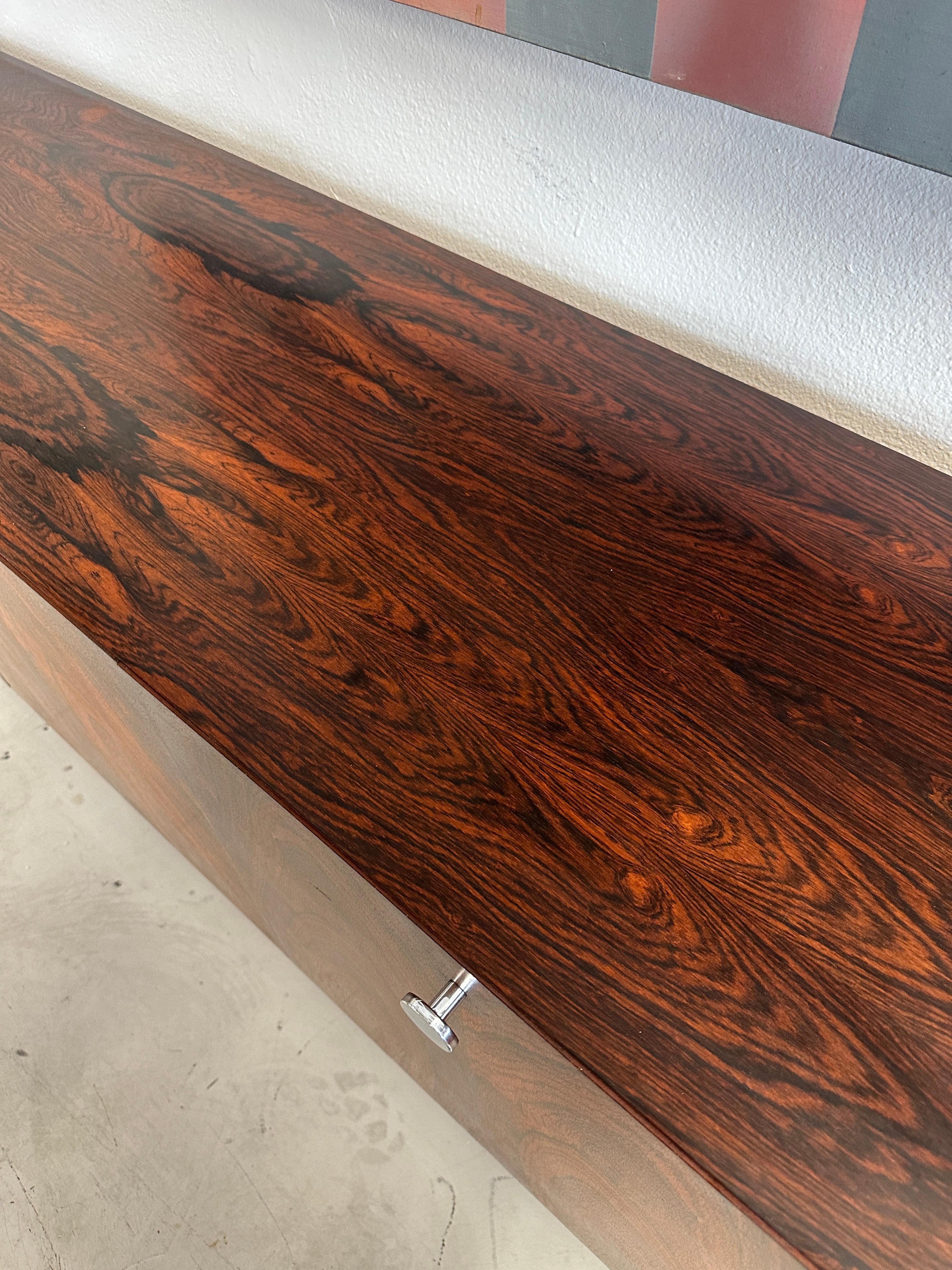 Stunning 1970’s Poul Norreklit for Georg Petersens Rosewood Credenza 7