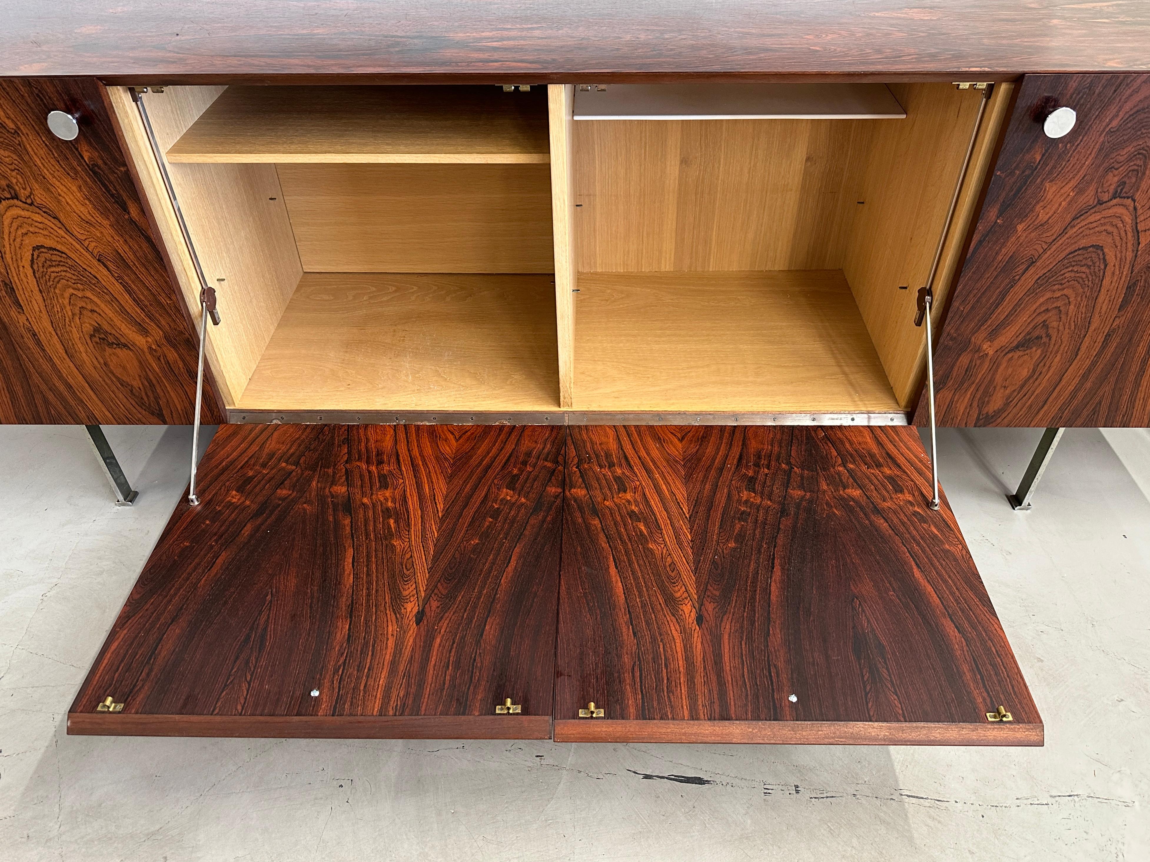 Stunning 1970’s Poul Norreklit for Georg Petersens Rosewood Credenza 10