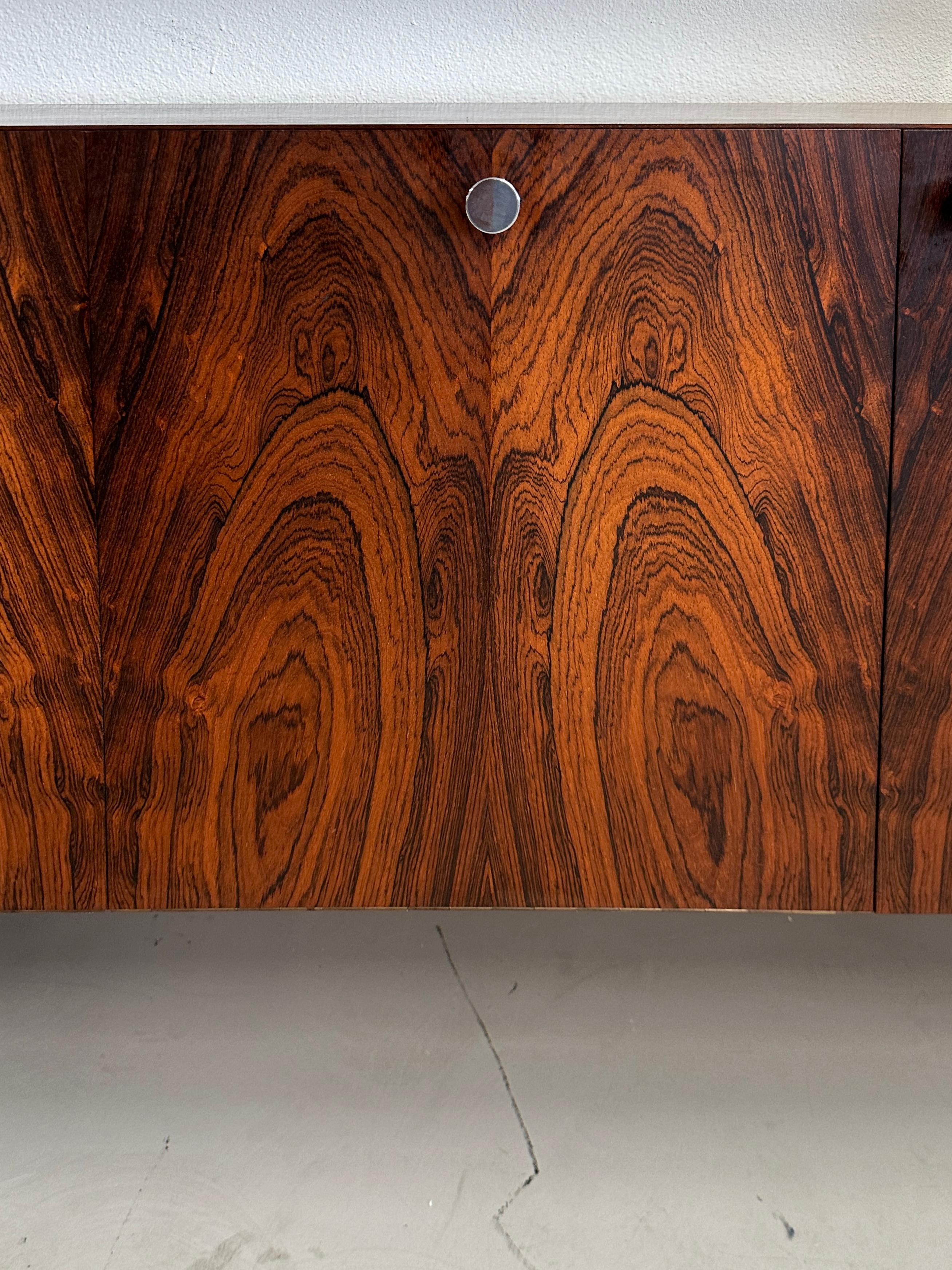 Stunning 1970’s Poul Norreklit for Georg Petersens Rosewood Credenza 2