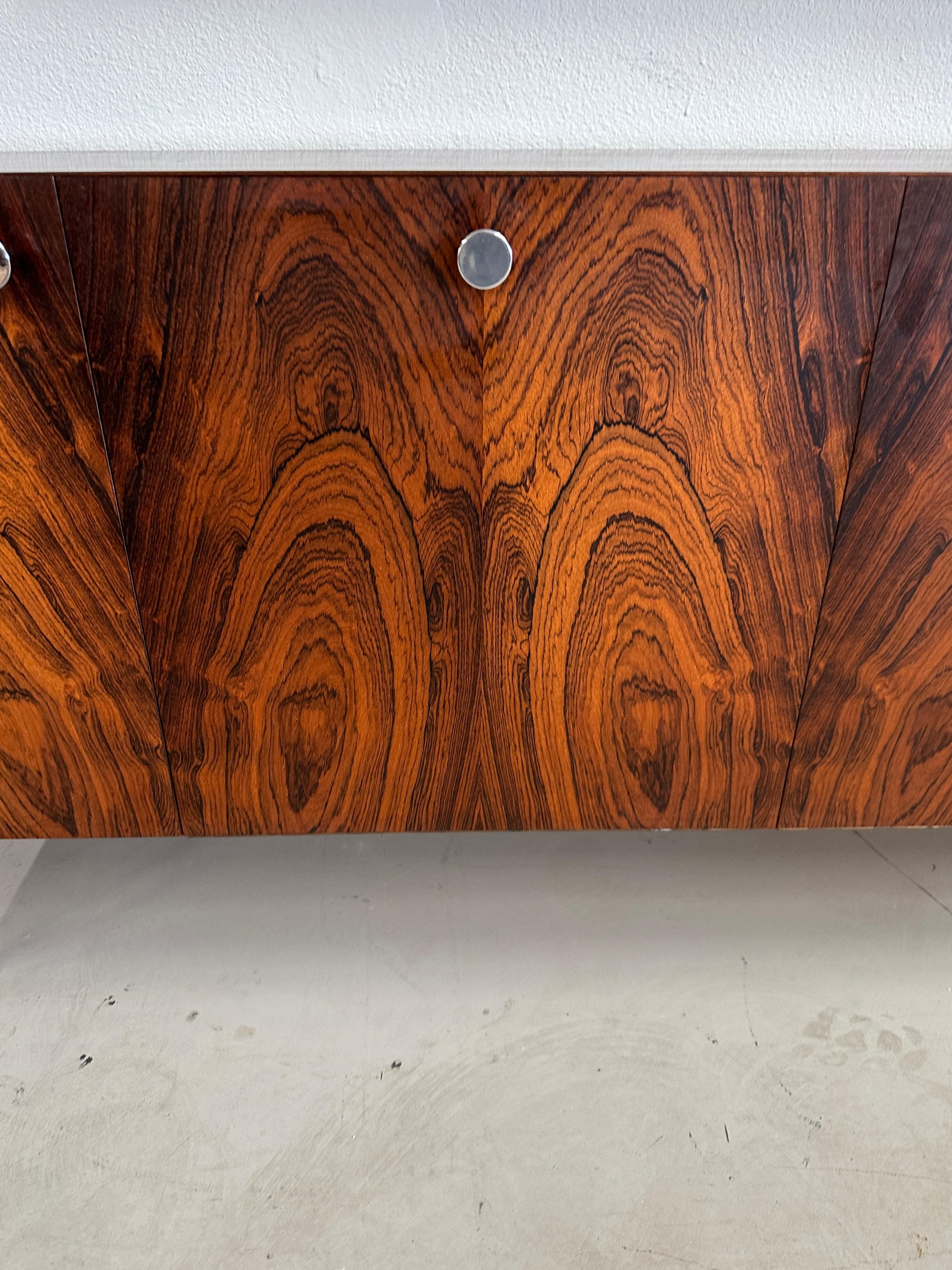 Stunning 1970’s Poul Norreklit for Georg Petersens Rosewood Credenza 3