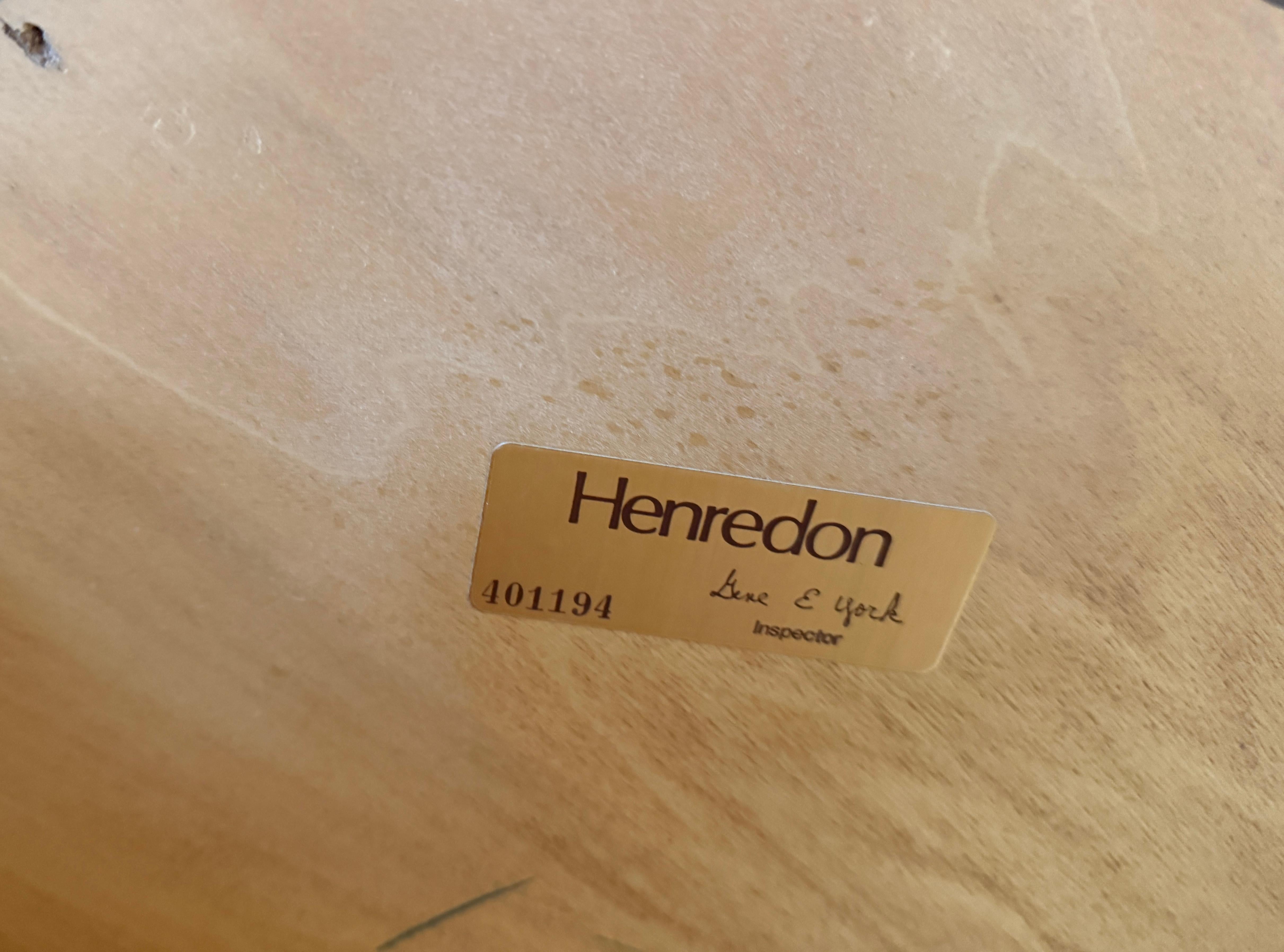 Broussin Superbes tables de nuit en loupe de Henredon des années 1980 en vente