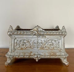 Stunning 19th C French Cast Iron Jardinière