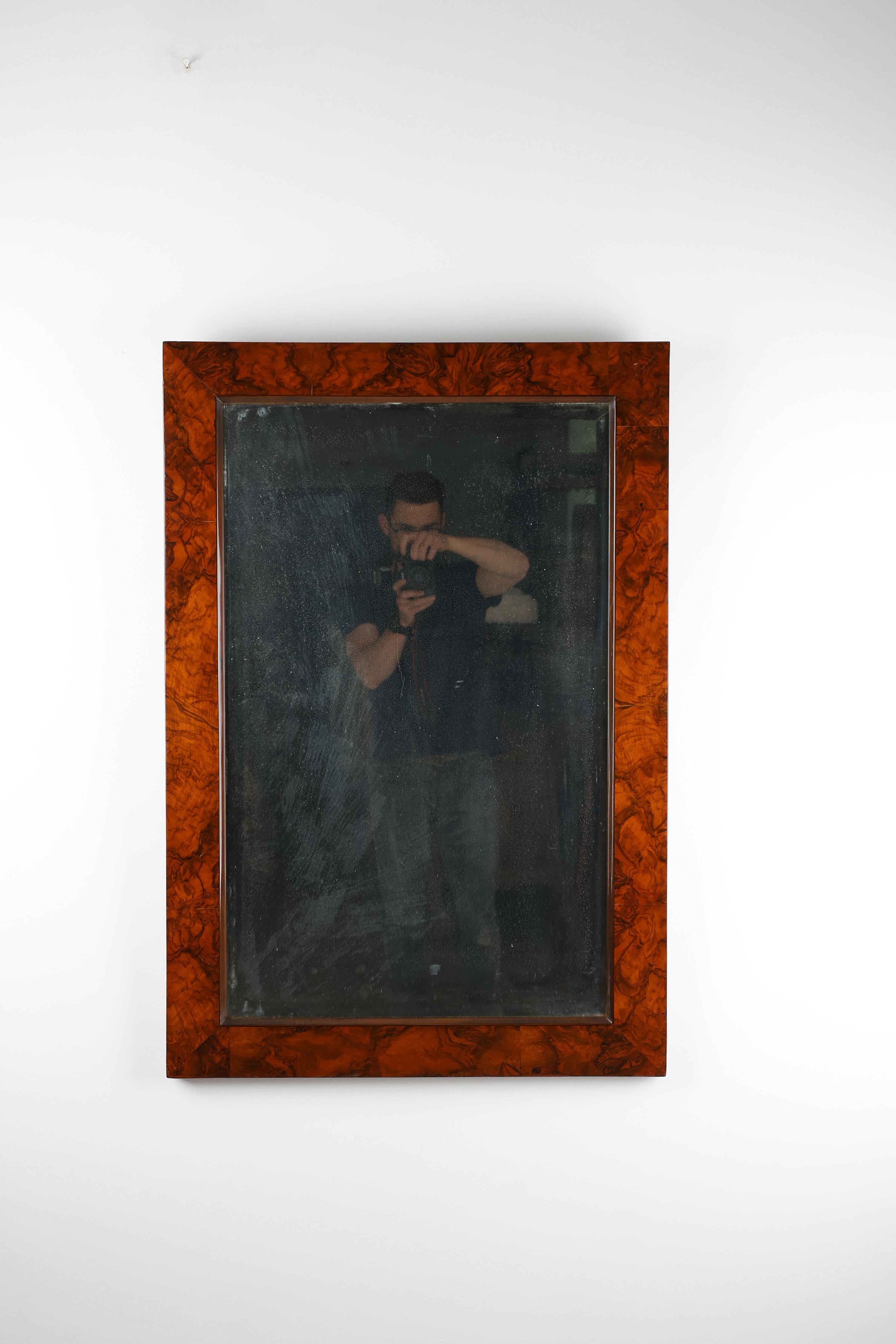 Impresionante espejo de pared del siglo XIX - Biedermeier, Viena, hacia 1830 en venta 5