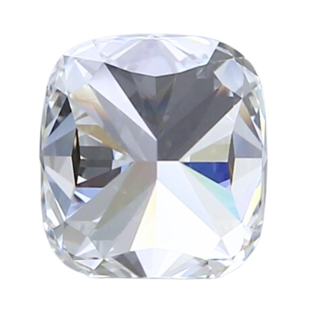 Magnifique diamant naturel taille idéale 1pc/1,01 ct - certifié IGI en vente 2