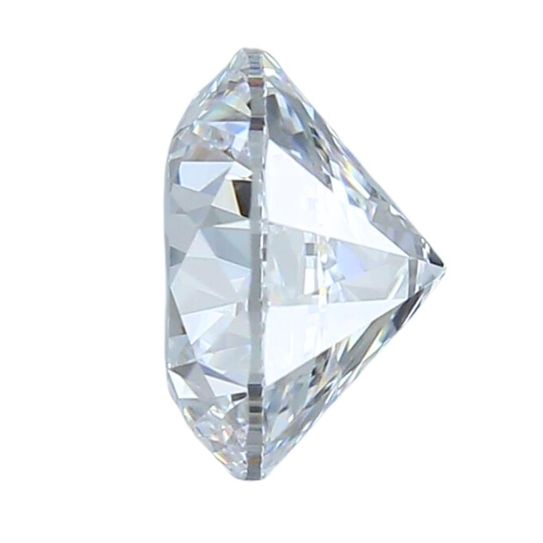 Taille ronde Magnifique diamant naturel taille idéale 1 pièce avec 2,02 ct - certifié GIA en vente