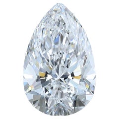 Impresionante diamante natural de talla ideal de 1 pieza con 2,12 ct - Certificado GIA