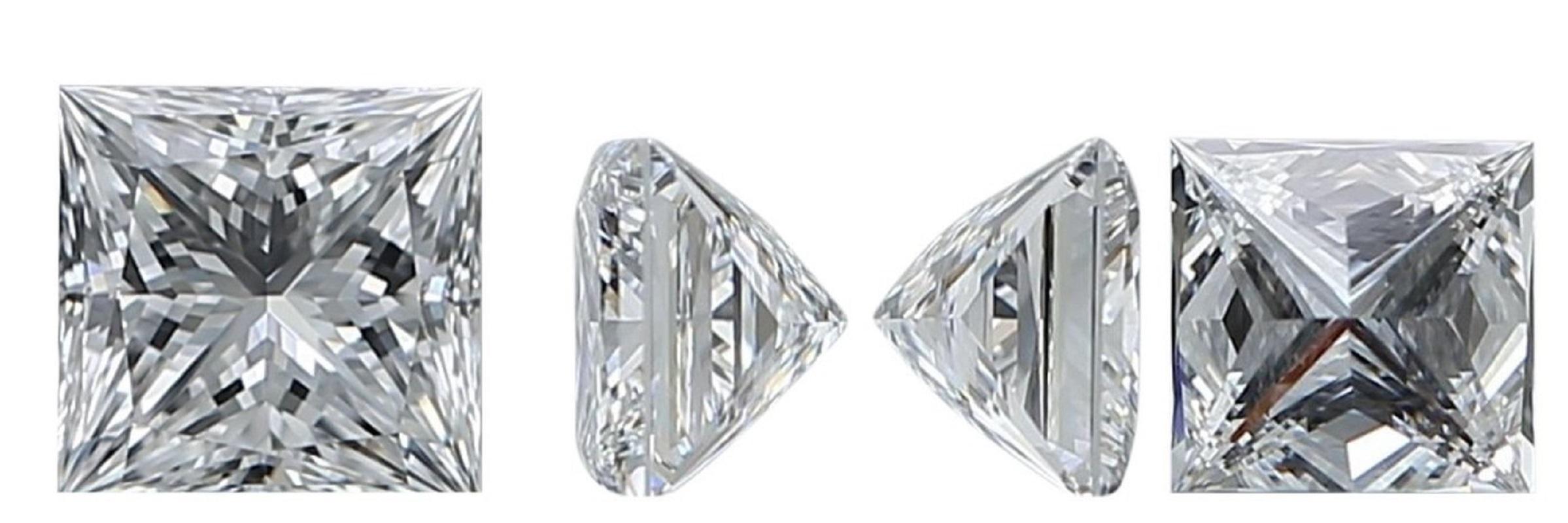 Stunning 2 Pcs Natural Diamonds with 0.82 Total Ct D IF, IGI Certificate 6