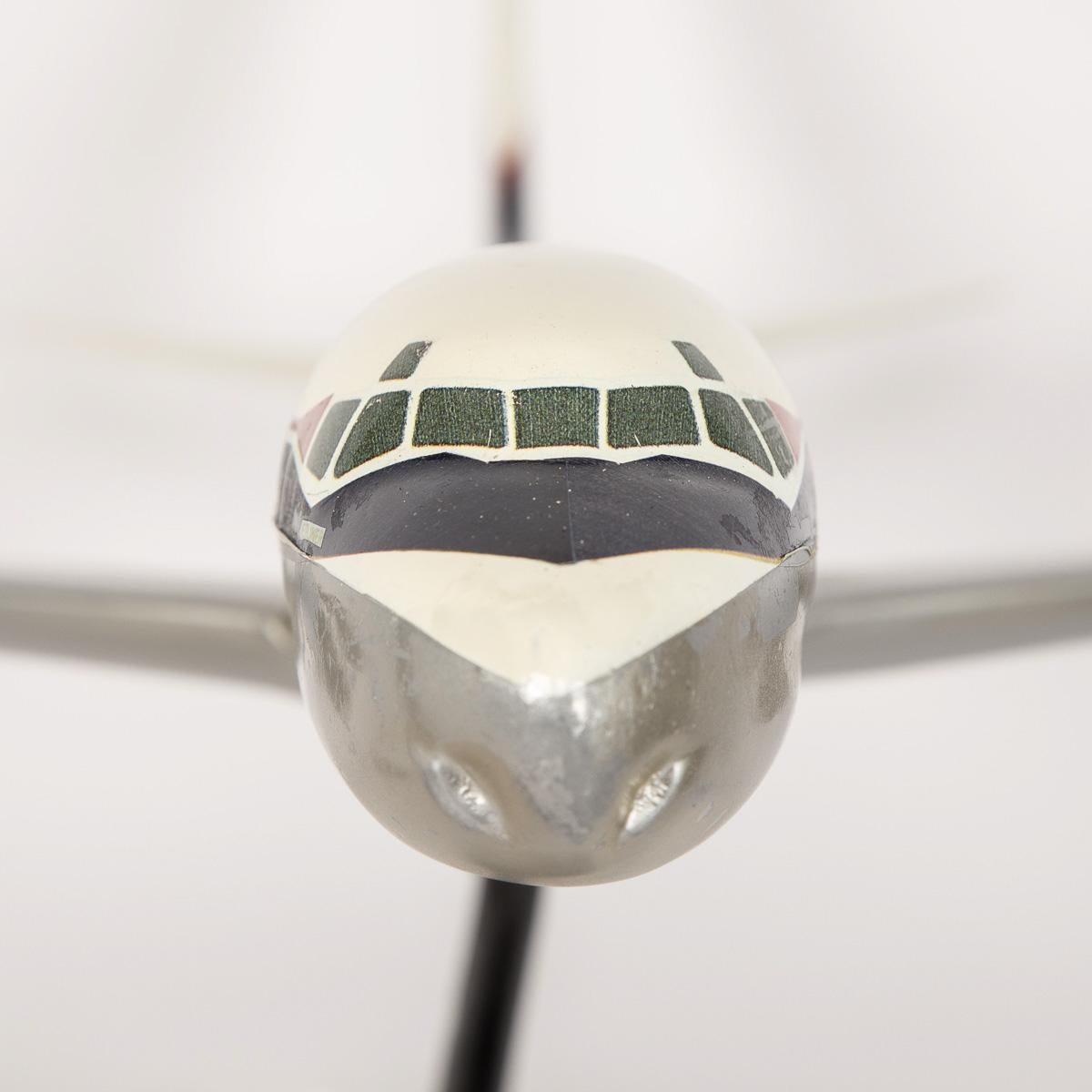Stunning 20th Century American Aluminium Airplane Model, Douglas Dc-8 11