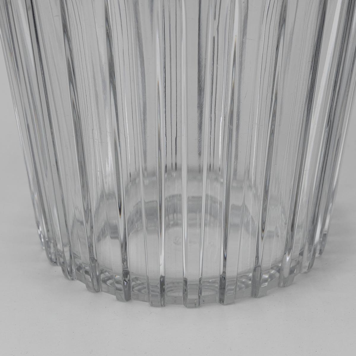Atemberaubende 20. Jahrhundert Französisch versilbert & Baccarat Glas Weinkühler c.1960 im Angebot 5
