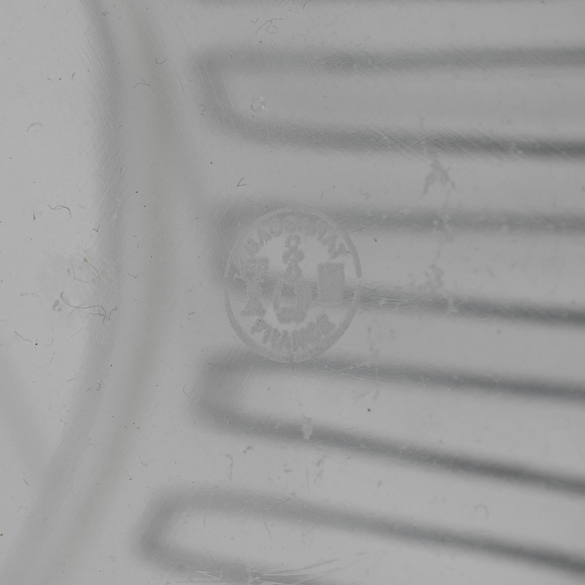 Atemberaubende 20. Jahrhundert Französisch versilbert & Baccarat Glas Weinkühler c.1960 im Angebot 7