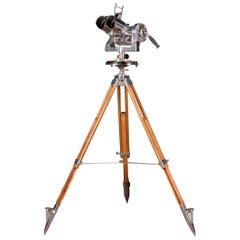 Stunning 20th Century Polish TZK Binoculars on Telescopic Stand, circa 1950