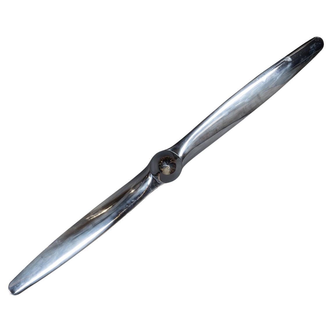 Atemberaubende polierte Flugzeug- Propellerklinge des 20. Jahrhunderts, ca. 1960