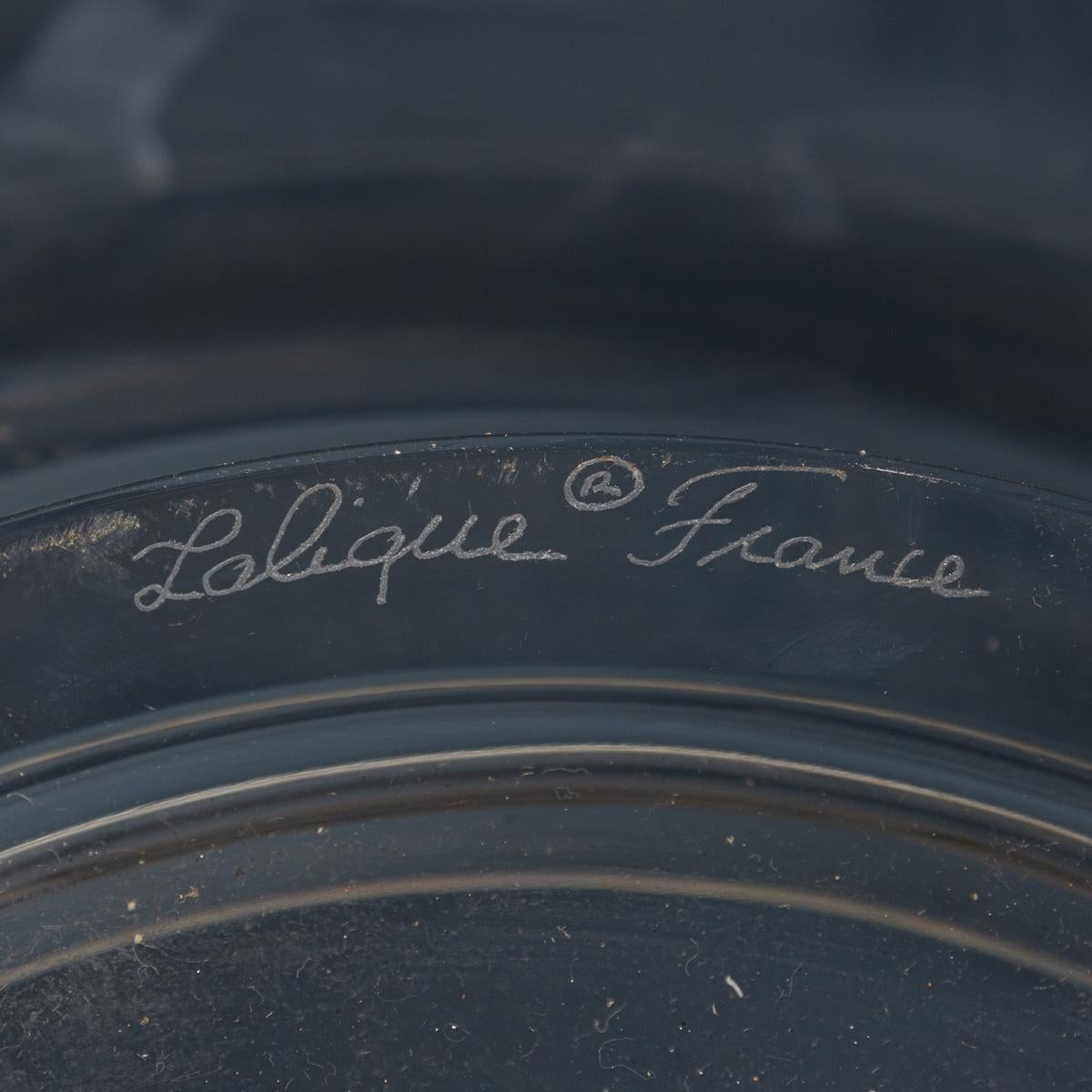 Stunning 20thC French Lalique Crystal Bowl 