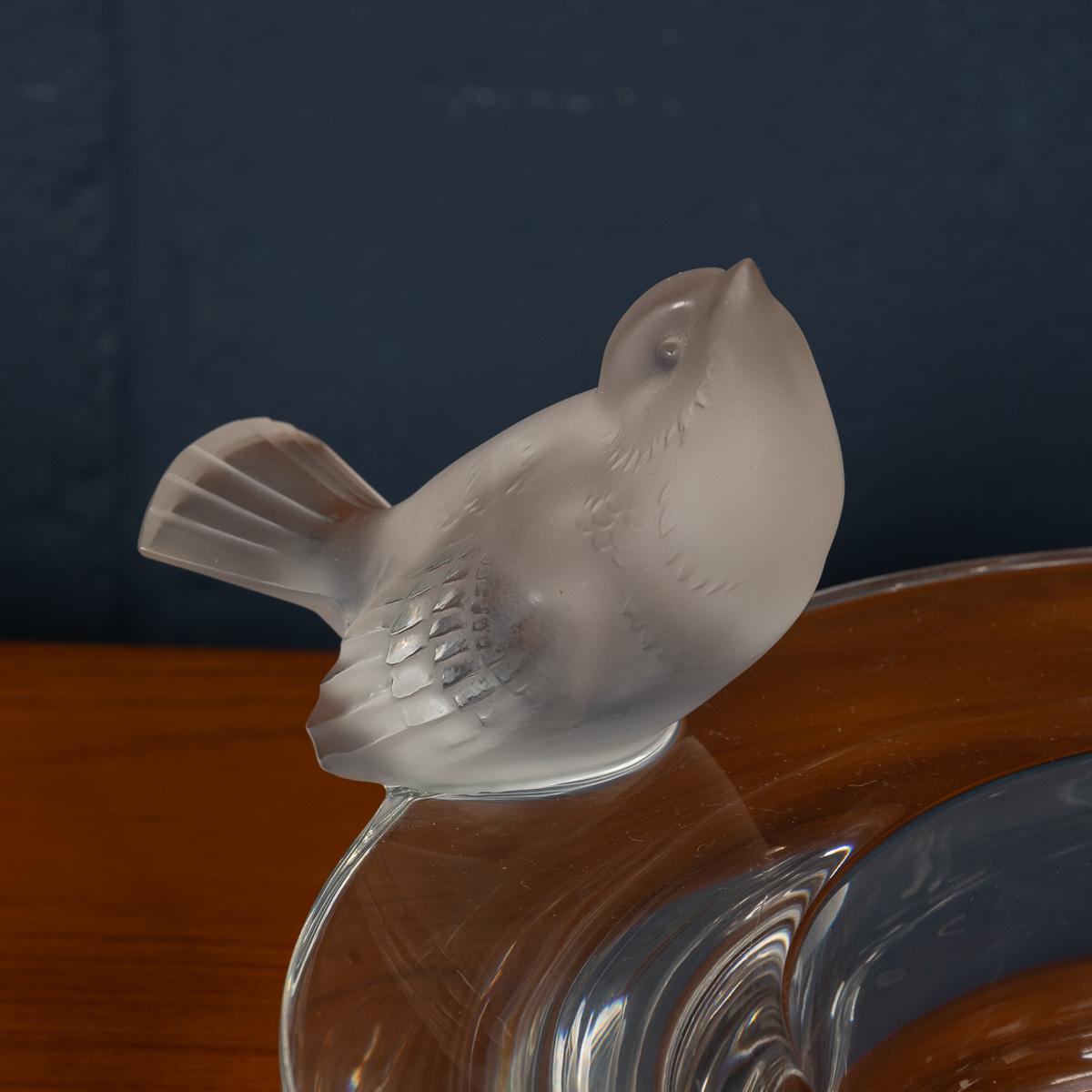 Stunning 20thC French Lalique Crystal Bowl 