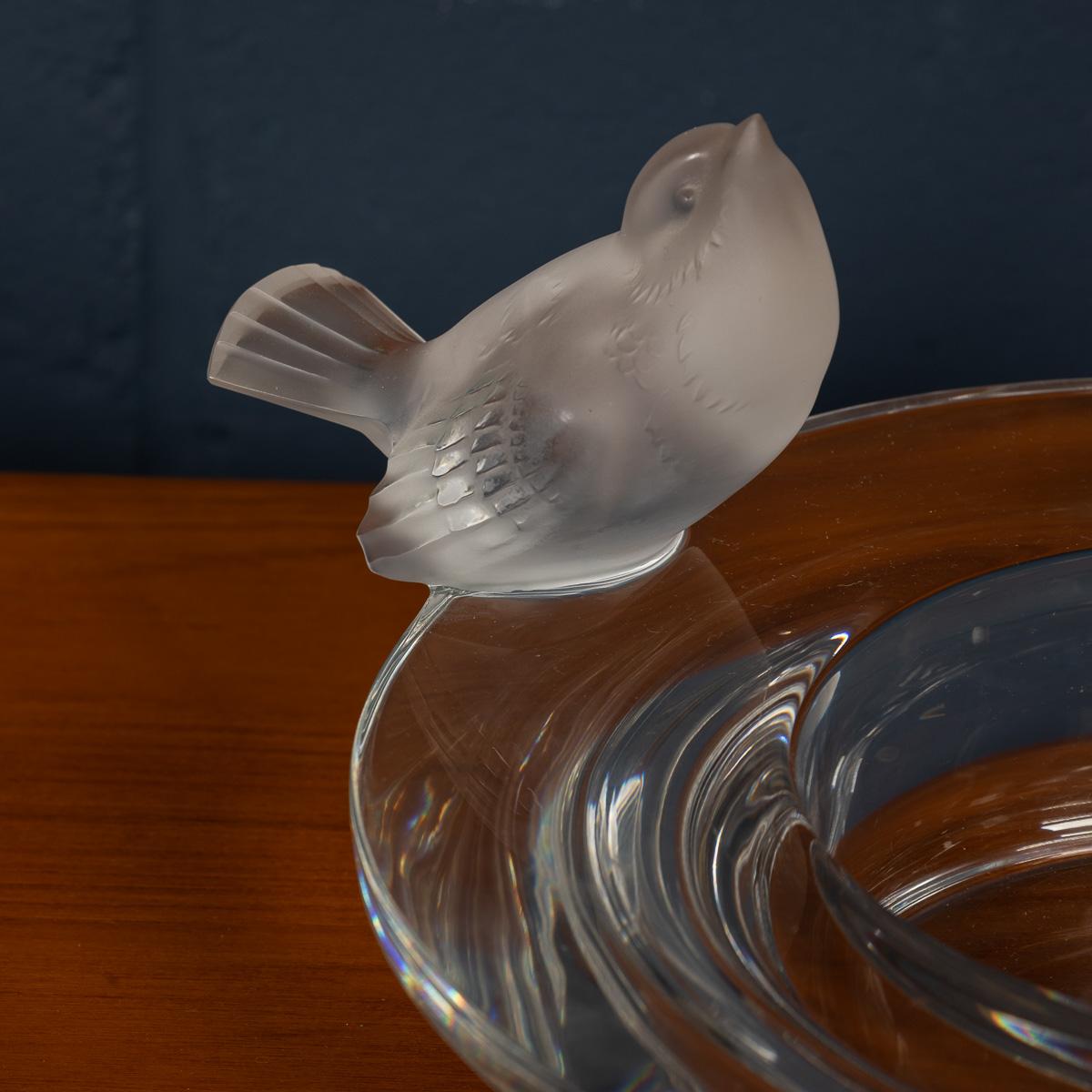20th Century Stunning 20thC French Lalique Crystal Bowl 