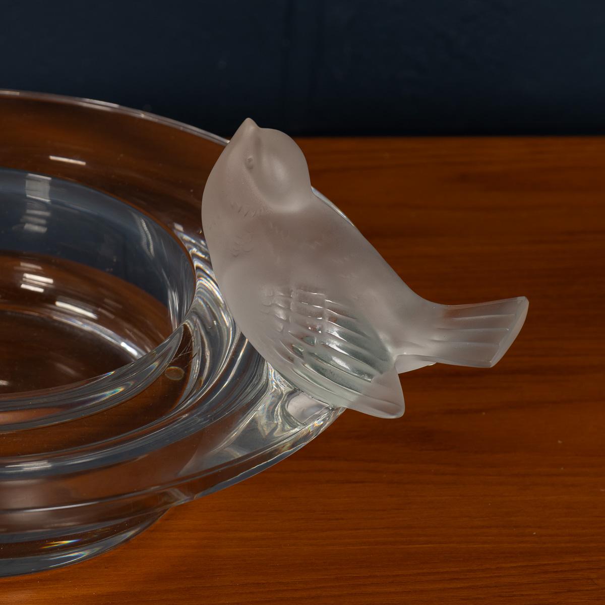 Stunning 20thC French Lalique Crystal Bowl 