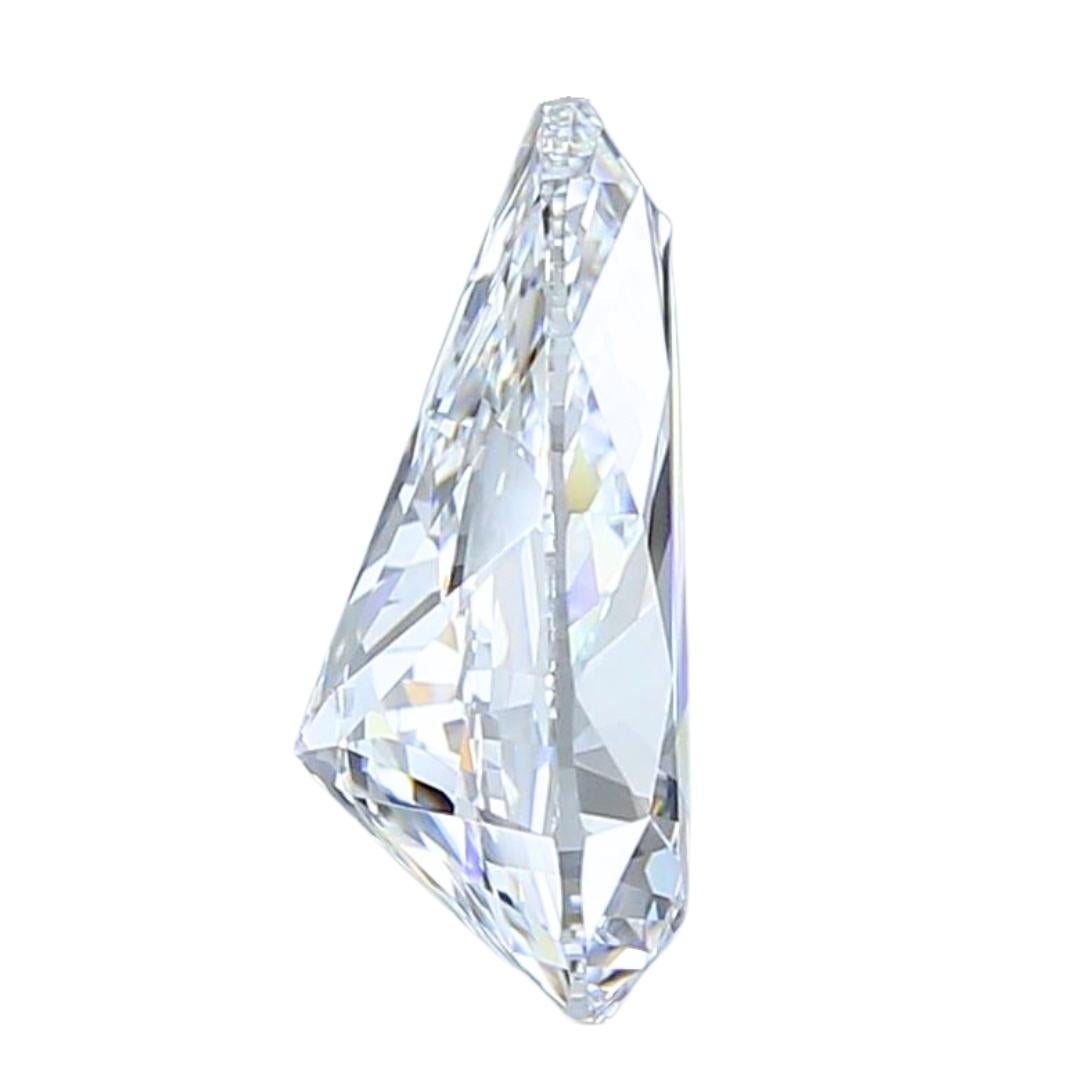 Stunning 2.50ct Ideal Cut Pear-Shaped Diamond - GIA Certified In New Condition For Sale In רמת גן, IL