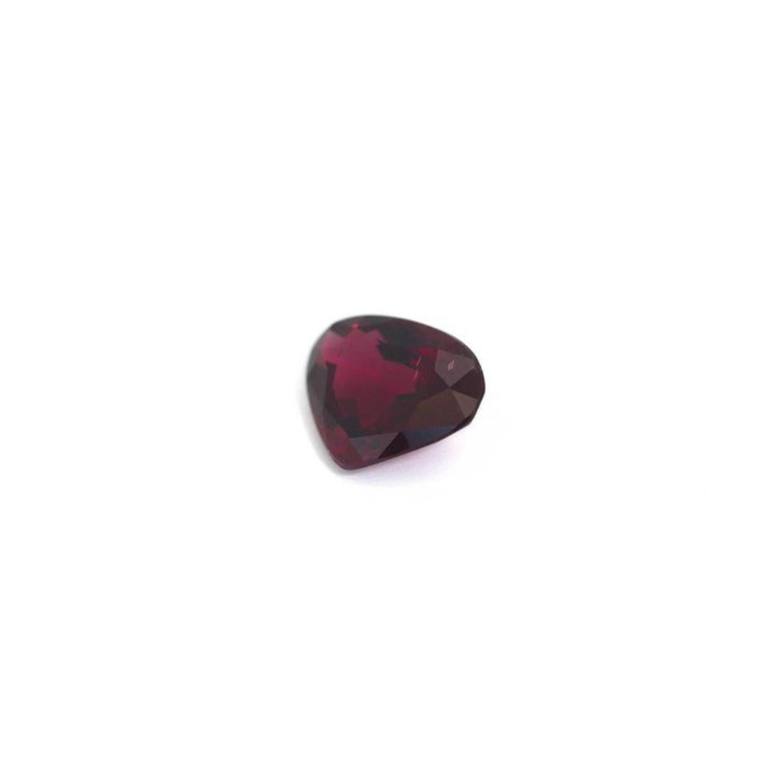 Heart Cut Stunning 2.55ct Spinel Gemstone - GIA Certified For Sale