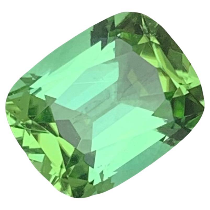 Stunning 2.65 Carat Natural Loose Tourmaline Ring Cushion Cut From Afghanistan For Sale