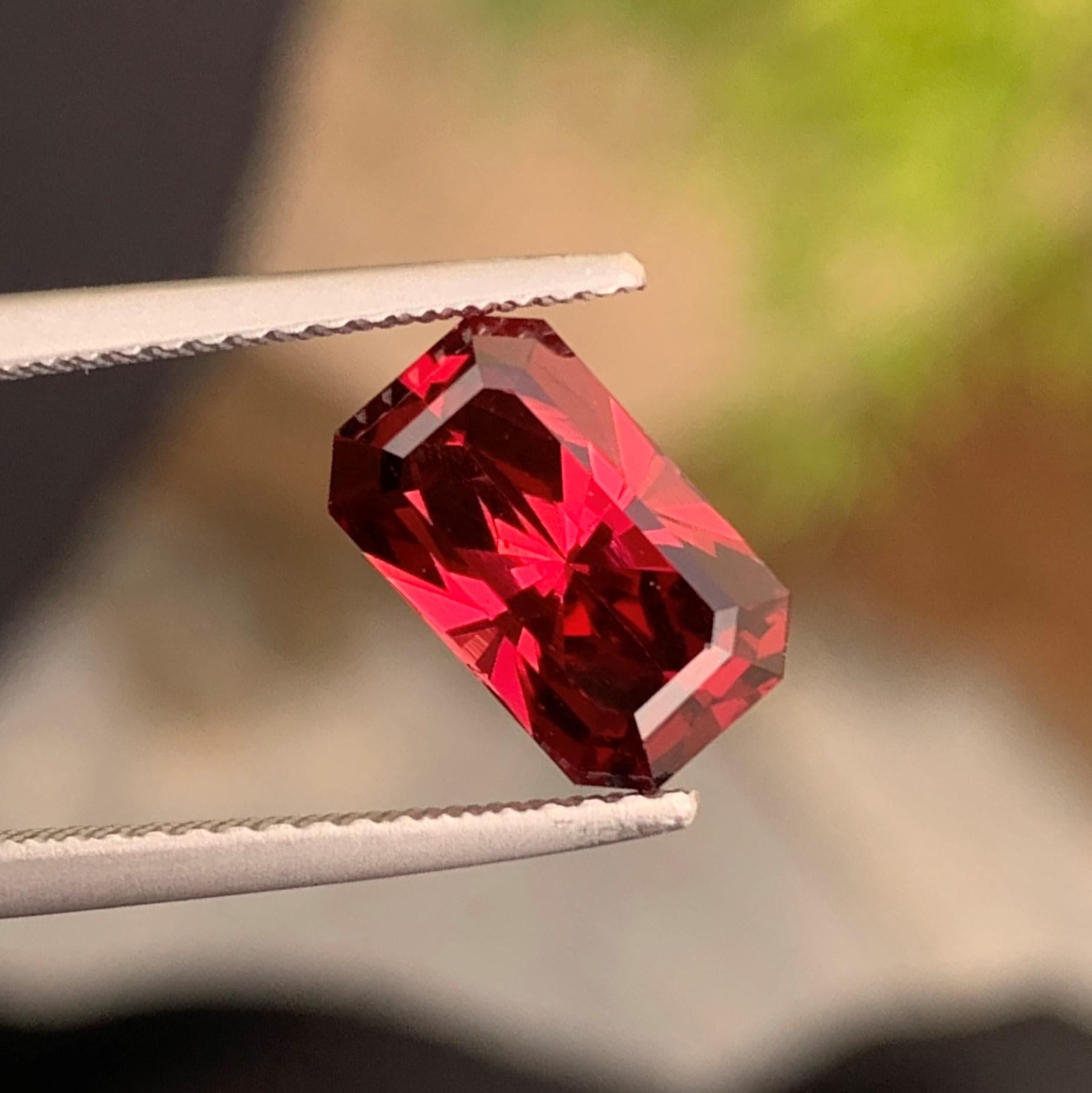 Faceted Rhodolite Garnet
Weight: 3.0 Carats Both
Dimension: 10x6x5.3 Mm
Origin: Madagascar Africa
Color: Red
Treatment: Non
Shape:Emerald
Cut: Fancy
The Rhodolite resembles pomegranate seeds, since both are eternal both are love symbols. This type