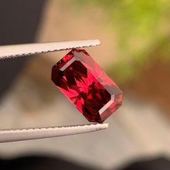 Stunning 3.0 Carat Natural Loose Rhodolite Garnet Fancy Cut Gemstone from Africa