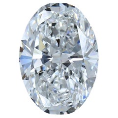 Stunning 3.02ct Ideal Cut Oval-Shaped Diamond - GIA Certified
