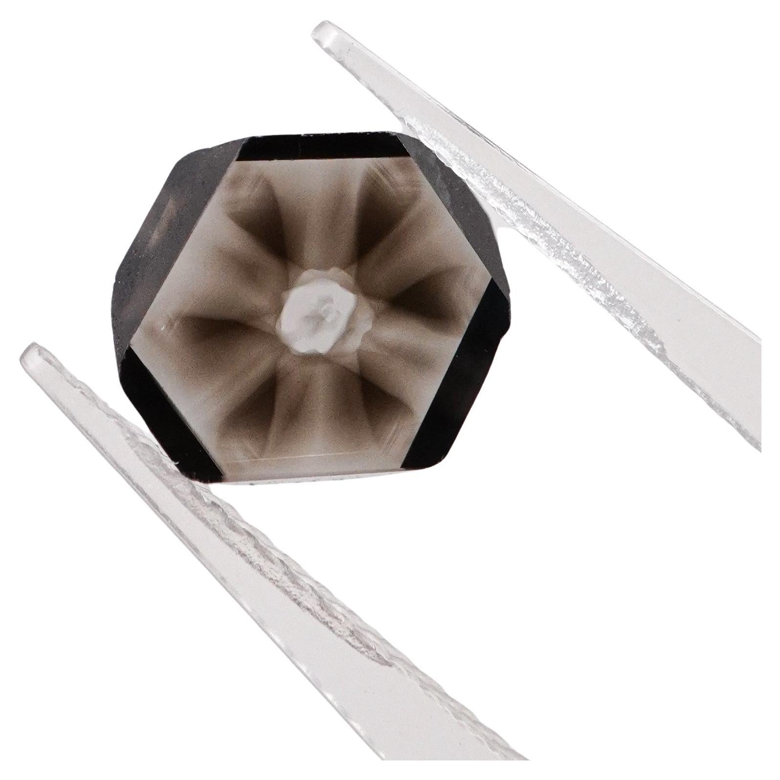 Stunning 3.25 Carat Natural Diamond: Rare Flower Inclusion Captivates the World For Sale