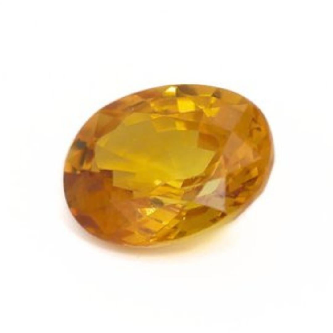Stunning 3.63ct Sapphire Gemstone - GIA Certified In New Condition For Sale In רמת גן, IL