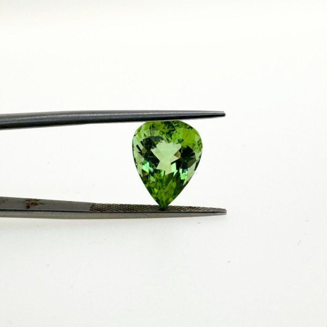 Stunning 5.38ct Tourmaline Gemstone - GIA Certified In New Condition For Sale In רמת גן, IL