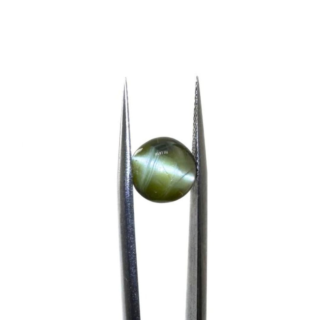 Stunning 5.76ct Chrysoberyl Gemstone - GIA Certified In New Condition For Sale In רמת גן, IL