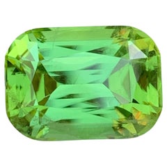 Impresionante Gema Natural De 7,60 Quilates De Peridoto Suelto En Forma De Cojín Para Anillo De Mujer