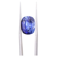 Stunning 9 Carat Blue Sapphire Loose Gemstone Cushion Cut 12x9.5mm