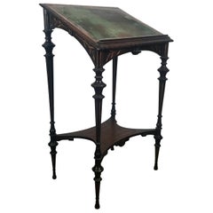 Stunning Aesthetic Period Victorian Mahogany Book Stand