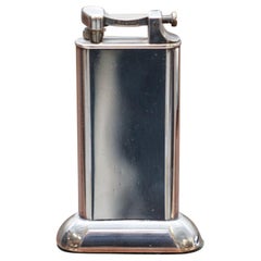 Vintage Stunning Alfred Dunhill "THE STANDARD" Sterling Silver Plated Table Lighter