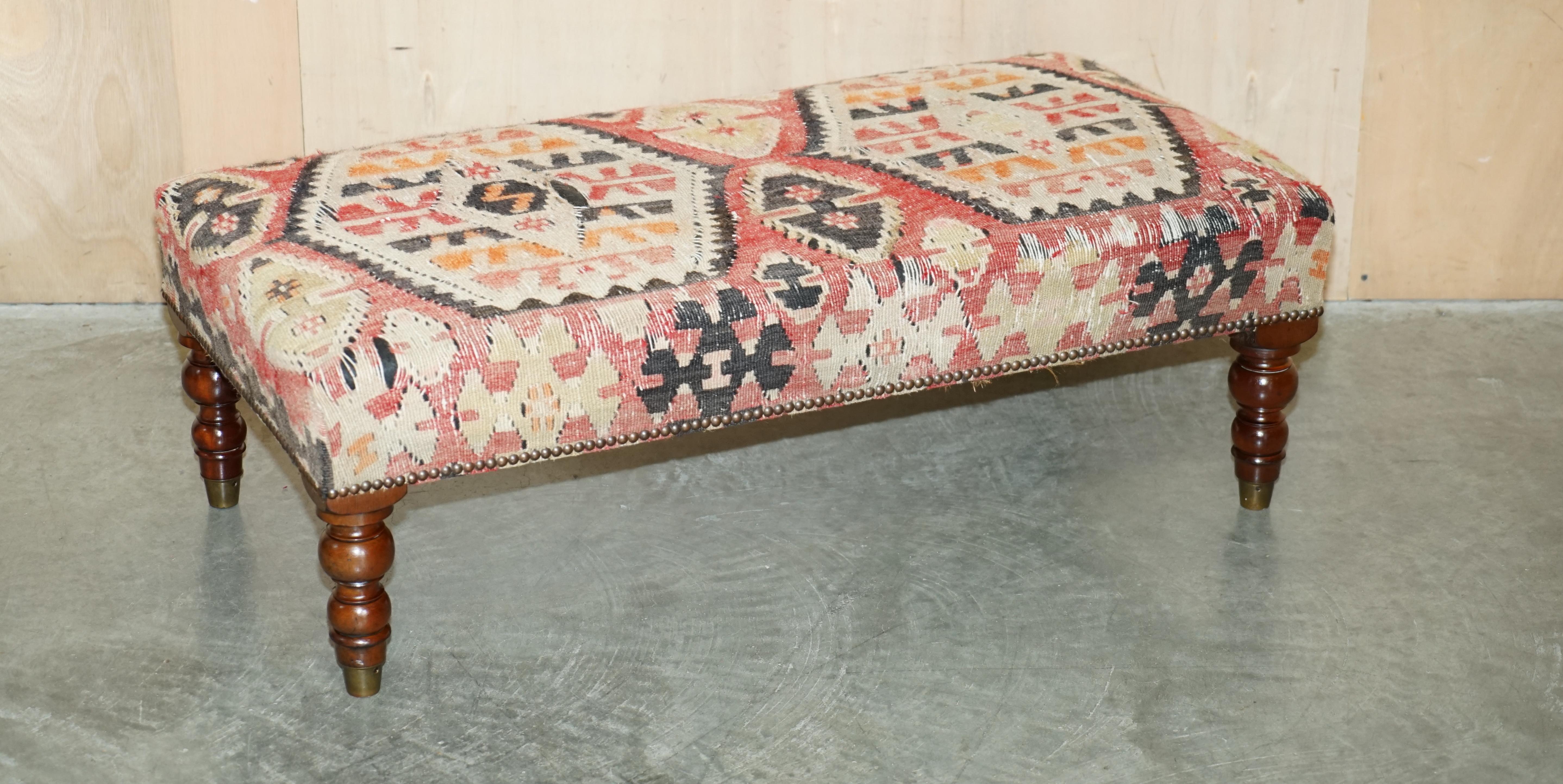 Royal House Antiques

Royal House Antiques is delighted to offer for sale this exquisite and highly collectable Vintage George Smith Kilim Ottoman 

Please note the delivery fee listing is just a guide and covers London only for the UK and local