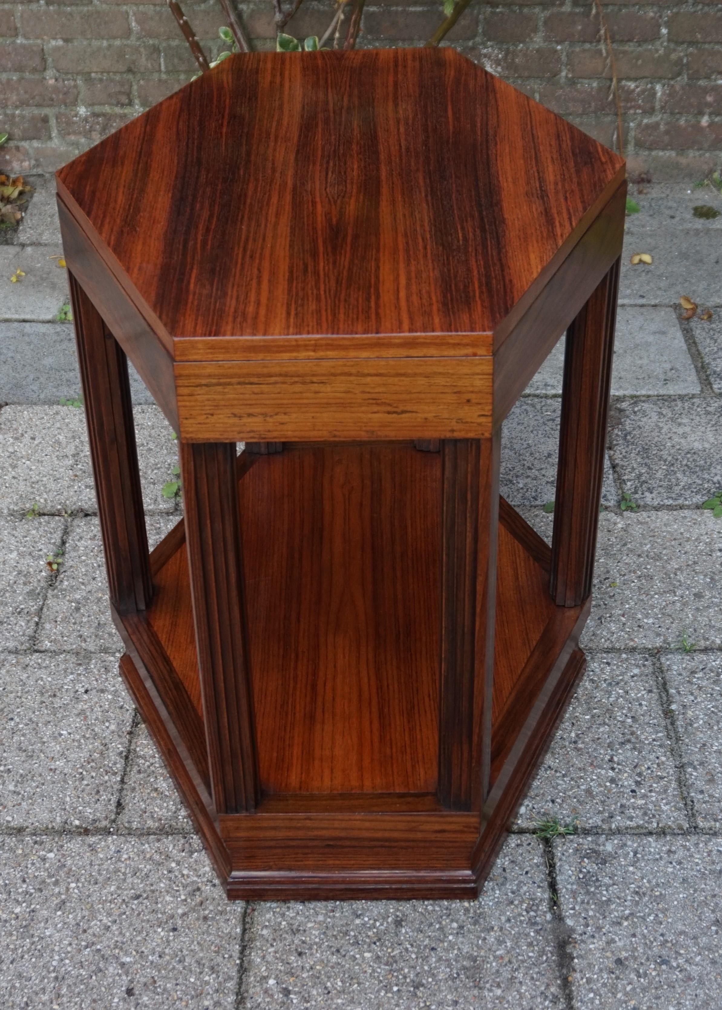 Dutch Stunning and Excellent Condition Coromandel Art Deco Coffee or Sofa Table 1920 For Sale