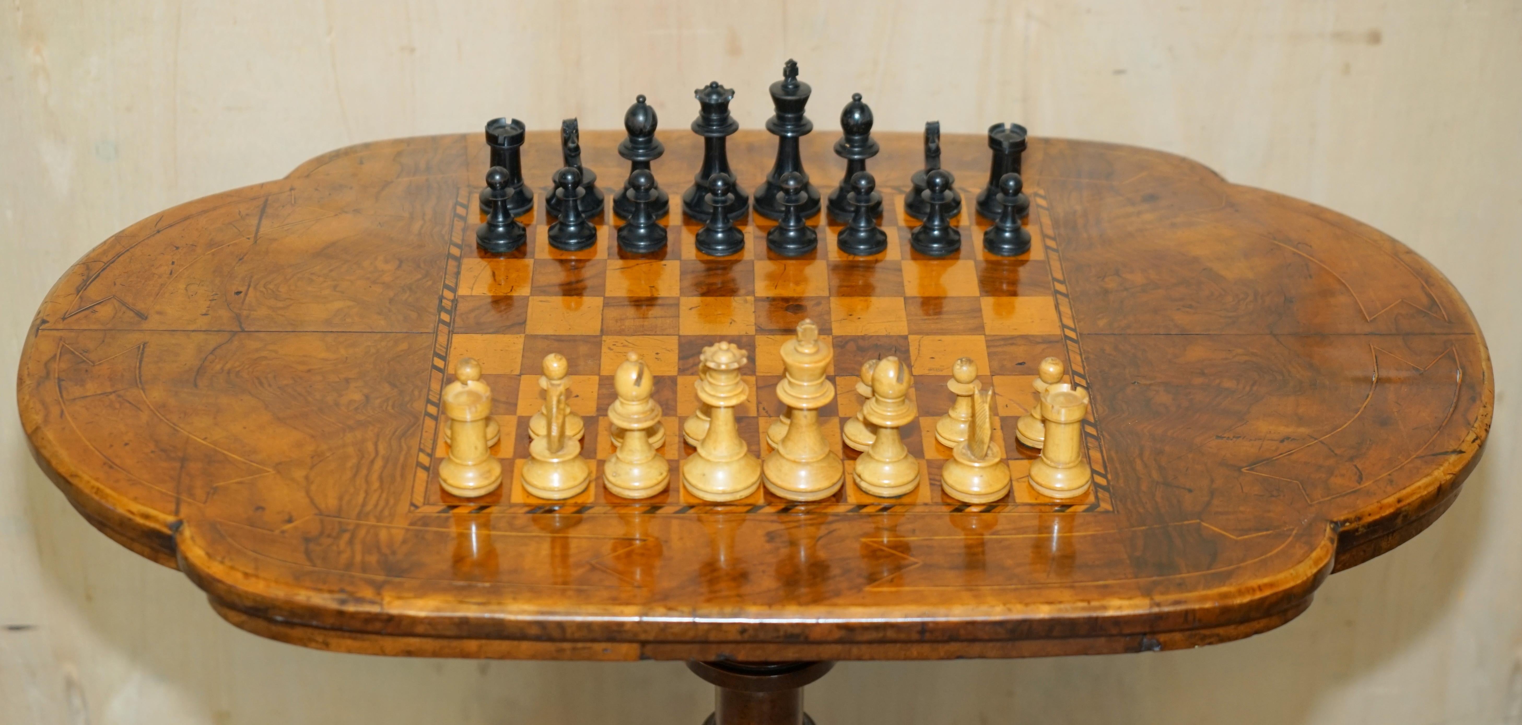 luxury chess table and chairs