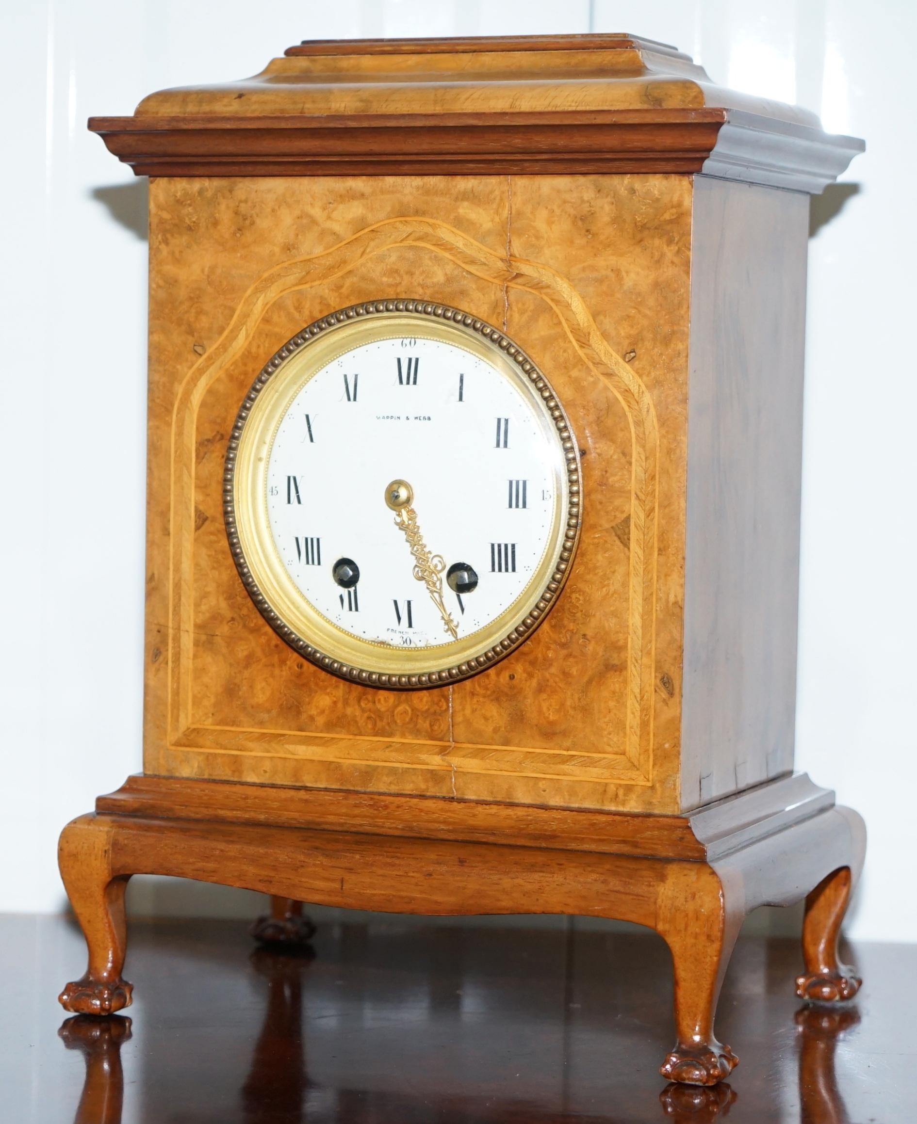 mappin and webb mantel clock