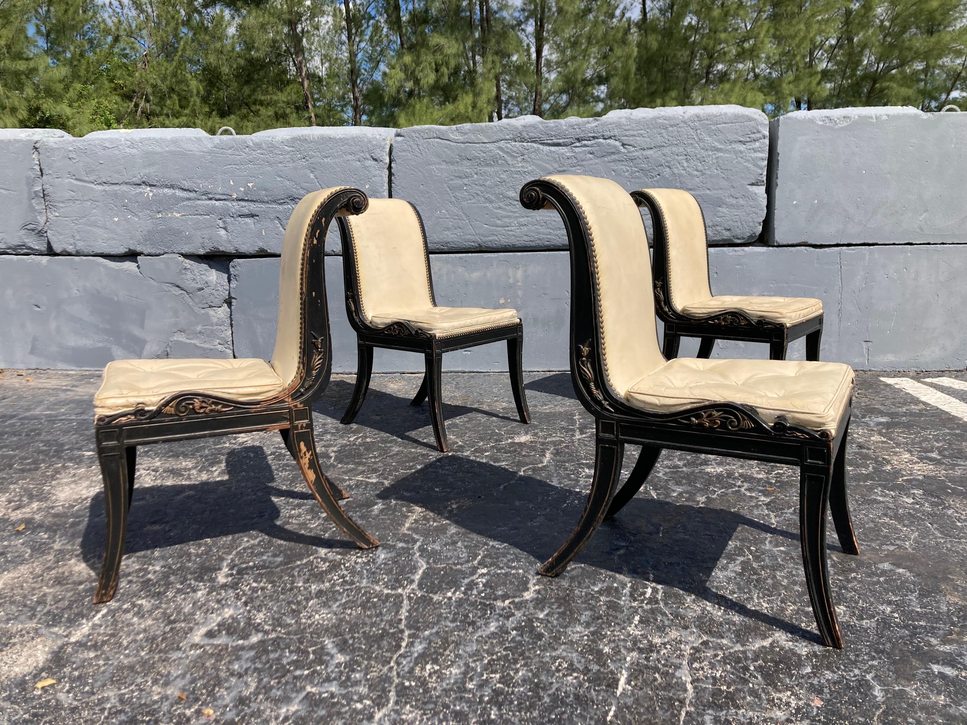Atemberaubende antike Stühle (amerikanisch) im Angebot