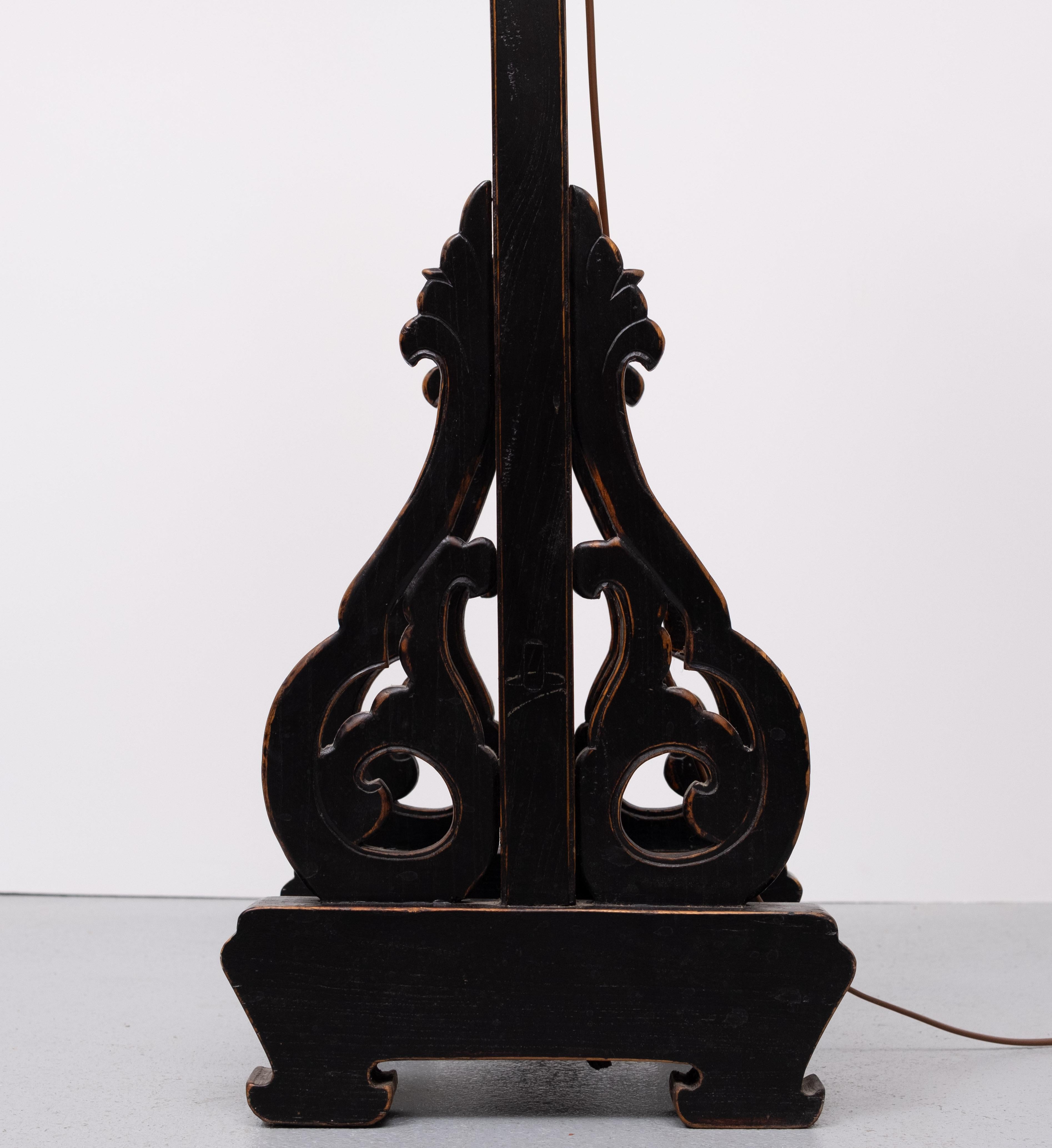 Wood Stunning Antique Chinese lantern early 20century