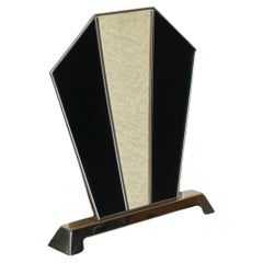 STUNNING ANTIQUE CIRCA 1920'S ART DECO FiRE SCREEN GUARD NEW YORK SKYSCRAPER