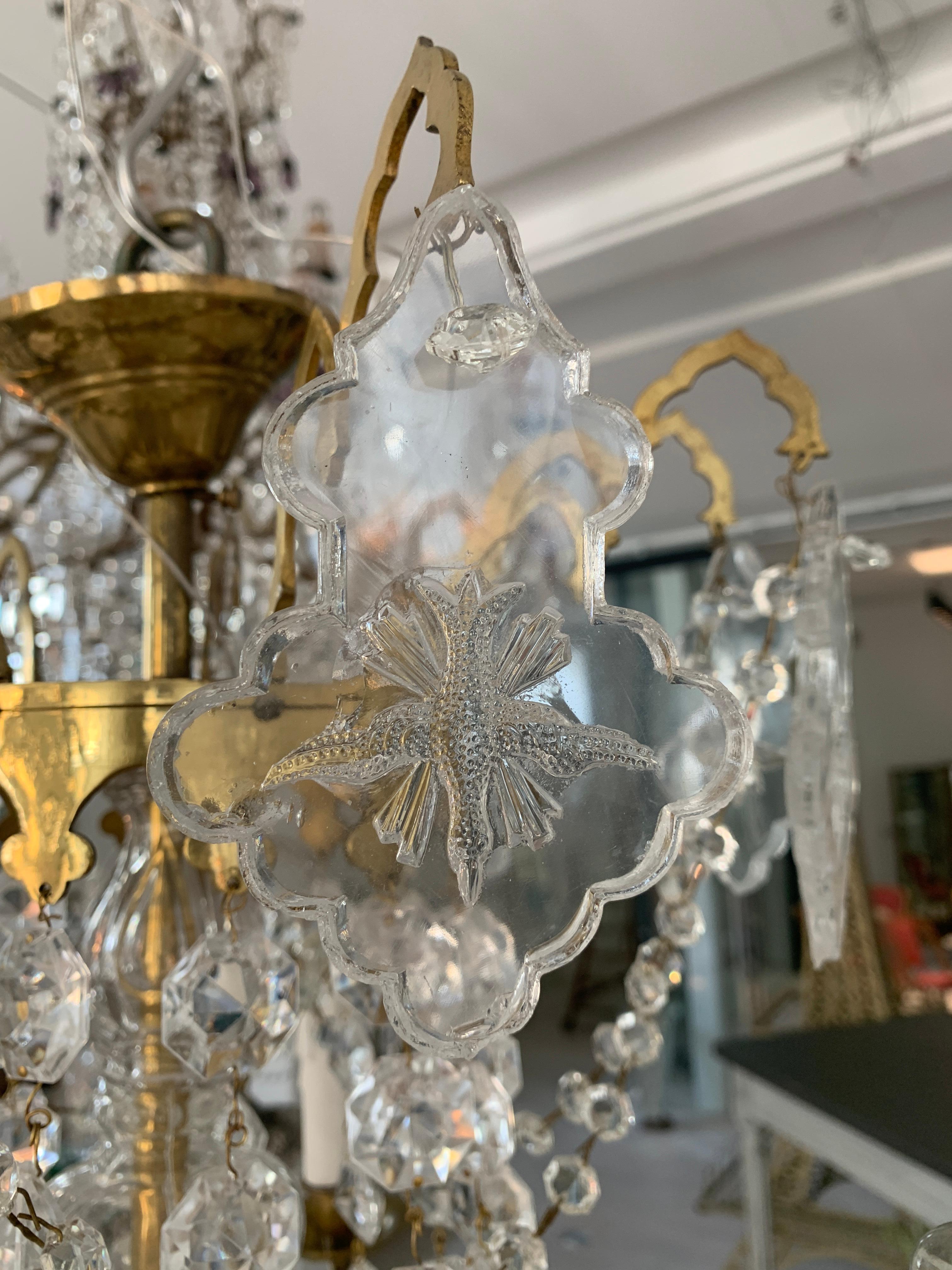 20th Century Stunning Antique Ecclesiastical Chandelier, 1900s, France For Sale