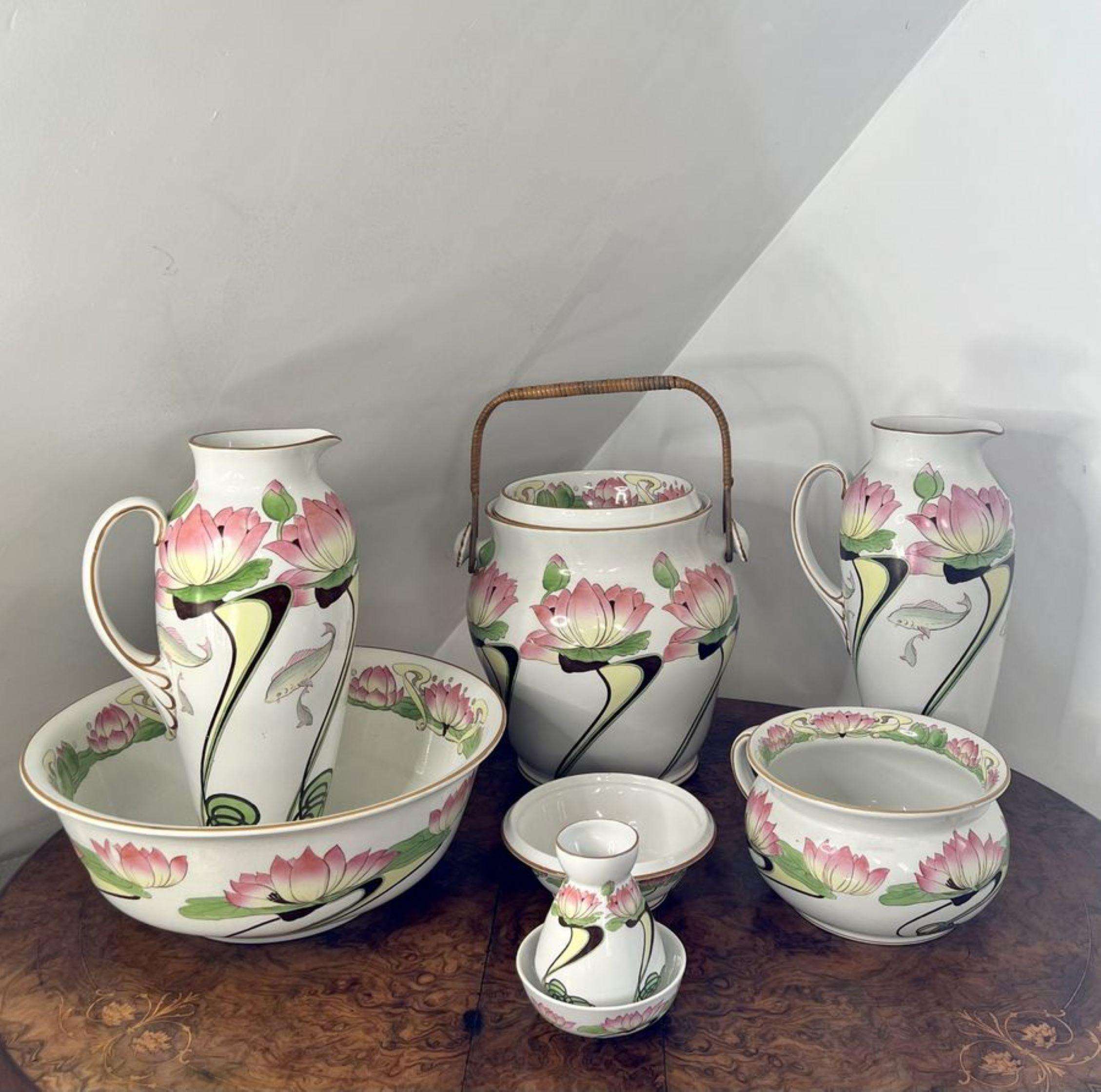 Stunning antique Edwardian Medway bathroom set For Sale 2