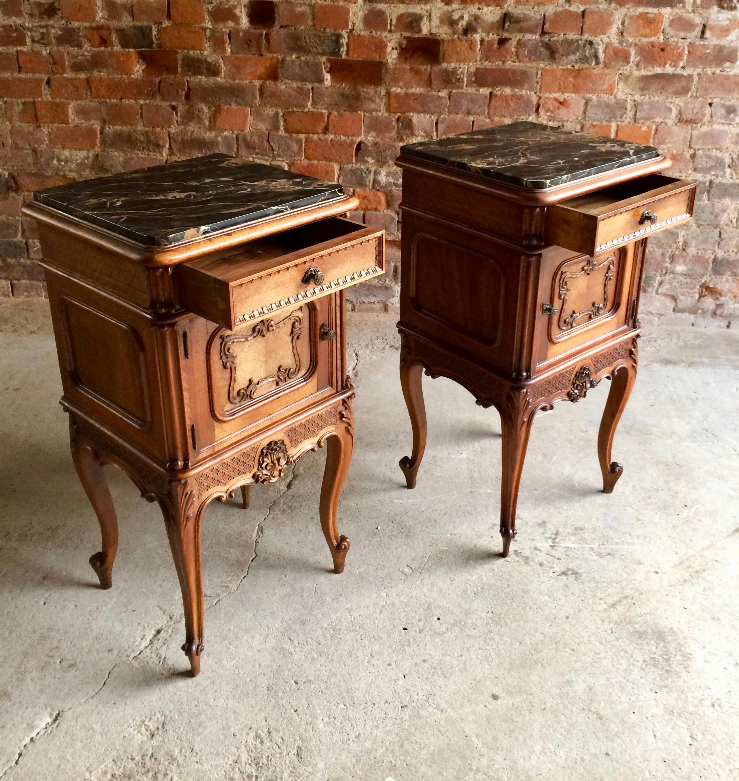victorian bedside table