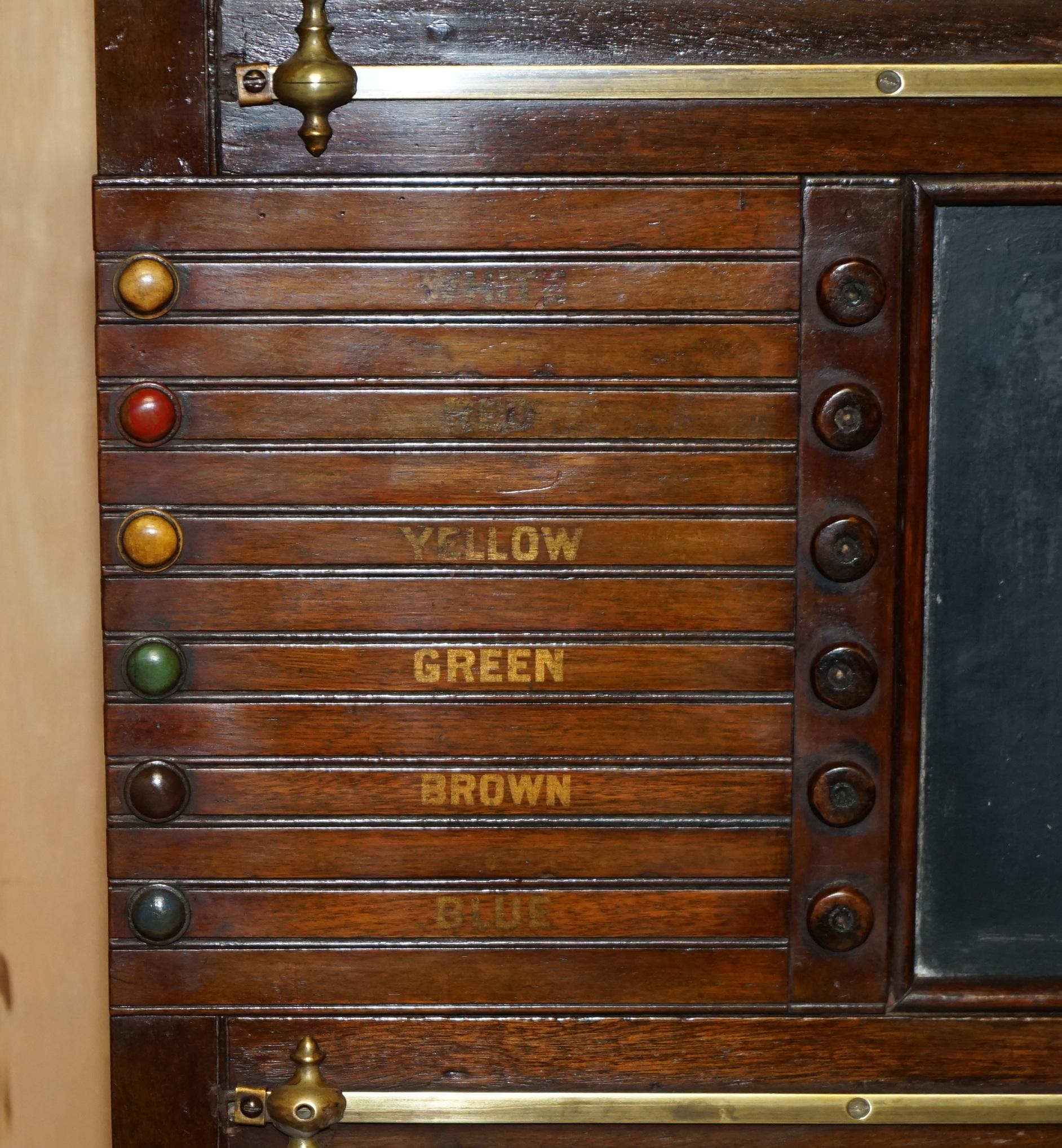 impresionante tablero antiguo completamente restaurado de thos padmore & sons est 1830 Victoriano en venta