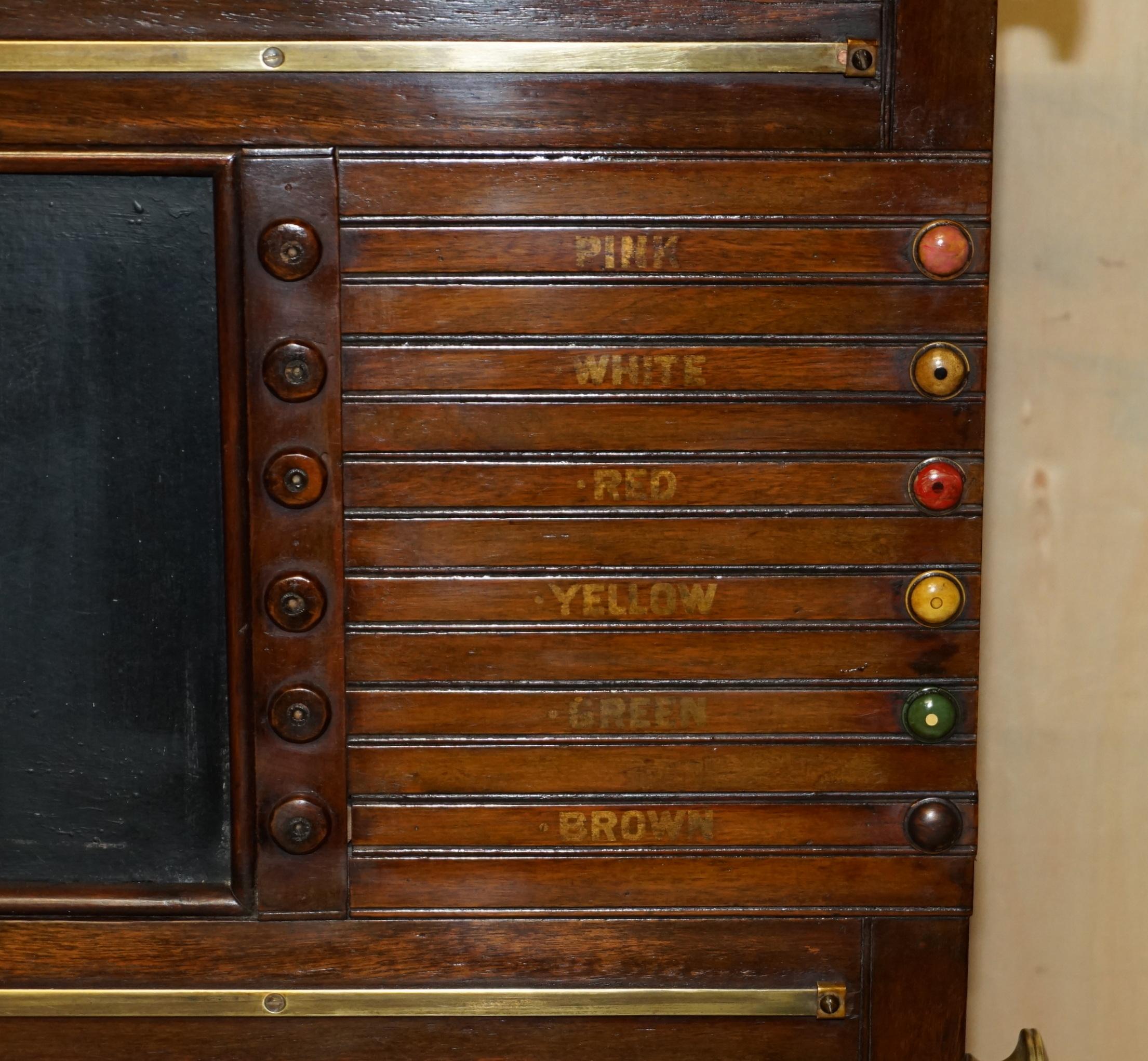 impresionante tablero antiguo completamente restaurado de thos padmore & sons est 1830 Inglés en venta